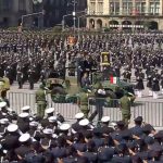 Desfilan Fuerzas Armadas por el 207 aniversario de la Independencia