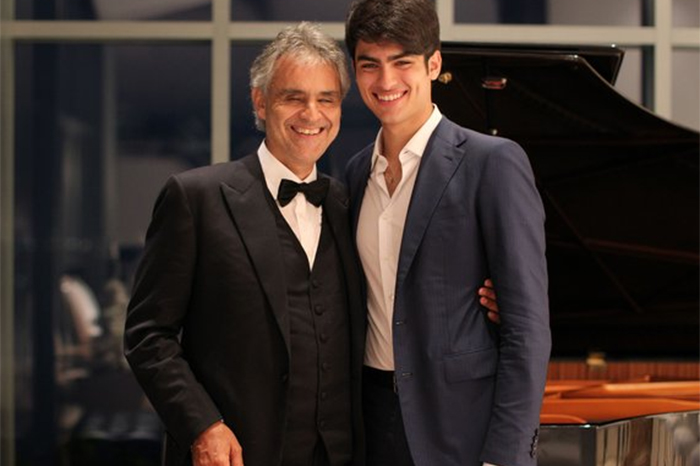 Descubre a Matteo, el hijo de Andrea Bocelli que tiene 26 años y también es  cantante