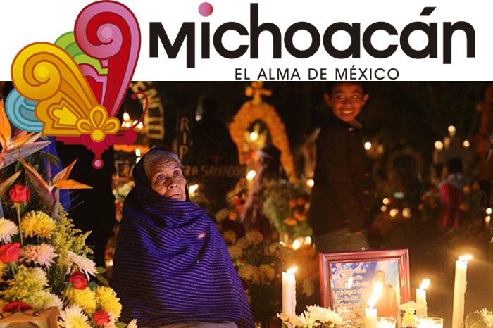 Vuelve eslogan 'Michoacán el alma de México' y engalana Noche de Muertos