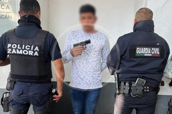 Detenido en Zamora con una pistola de fogueo rectificada para hacer fuego  real