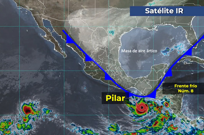 Advierten de prolongado temporal de frío y lluvias en gran parte