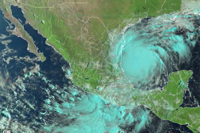 Se forma la tormenta tropical Francine, en el golfo de México; se ubica  cerca de Tamaulipas